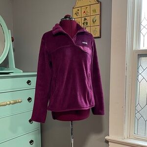 Patagonia Women's Rich Purple Fleece Sweater